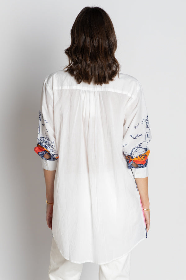 SALE - Byron Shirt Tunic Cotton