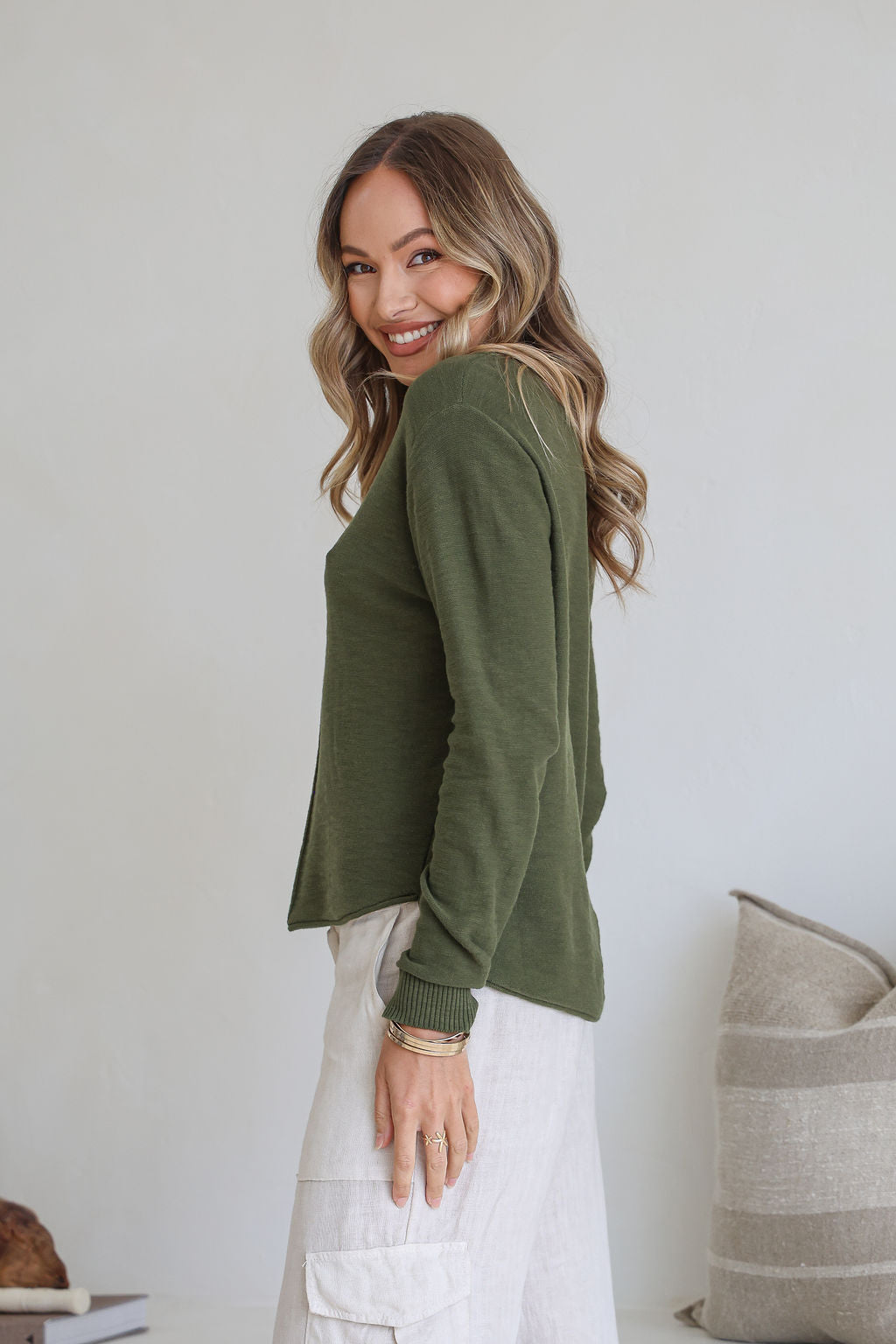 Le Basic Cotton Knit - Olive