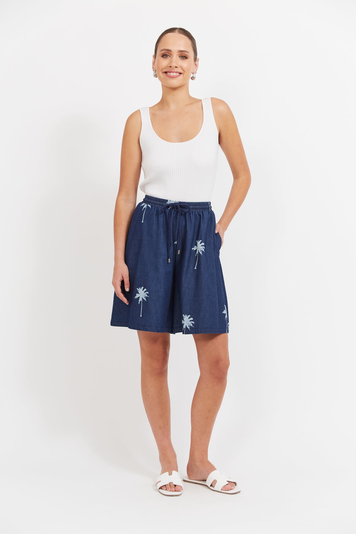 Montego Denim Short - Indigo