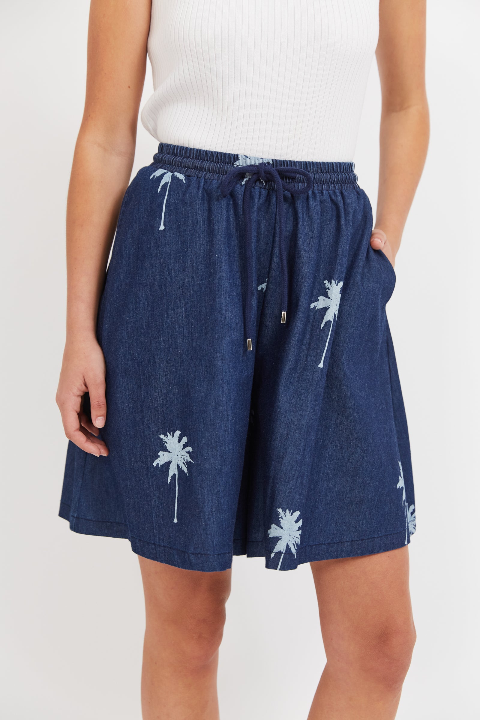 Montego Denim Short - Indigo