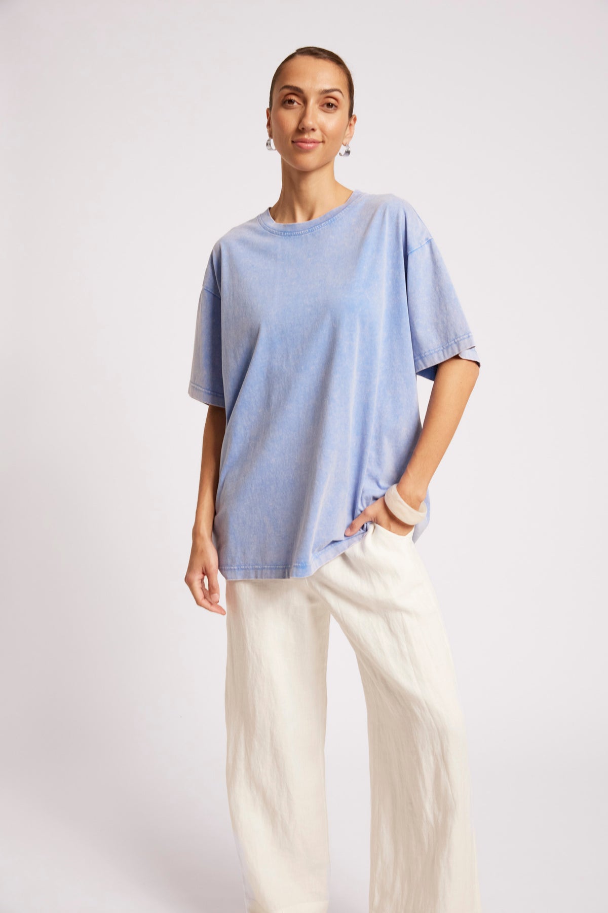 Caldera Oversize T-Shirt - Marine Blue