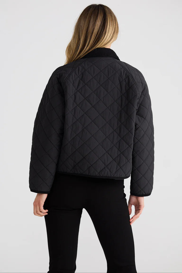 Recline Puffer - Black