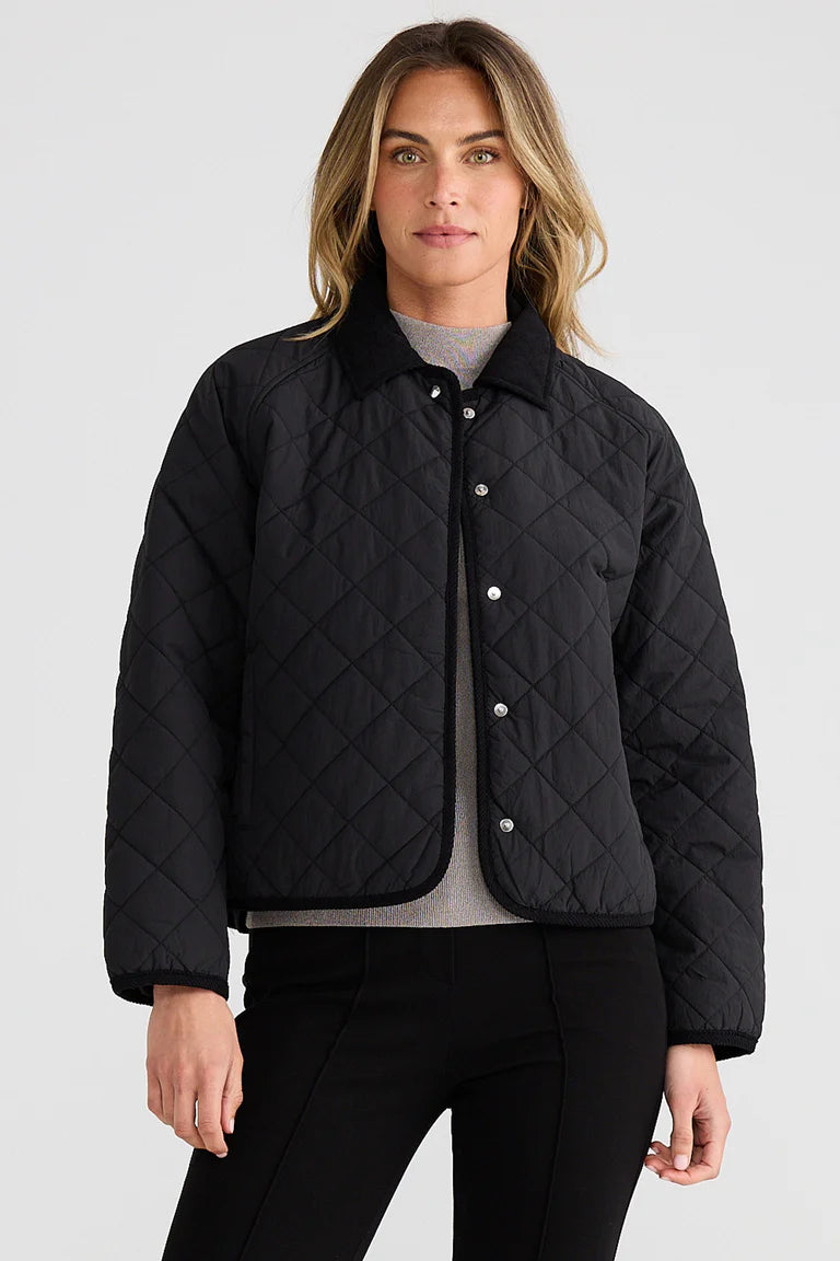 Recline Puffer - Black