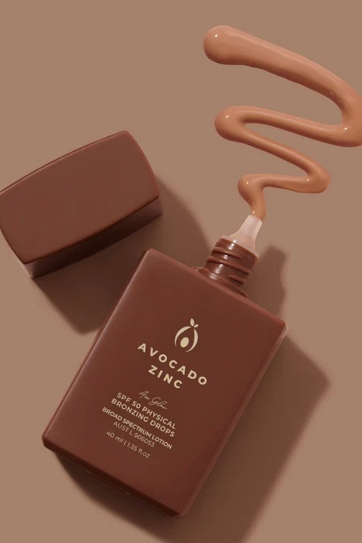 Avocado Zinc - SPF 50 Physical Bronzing Drops