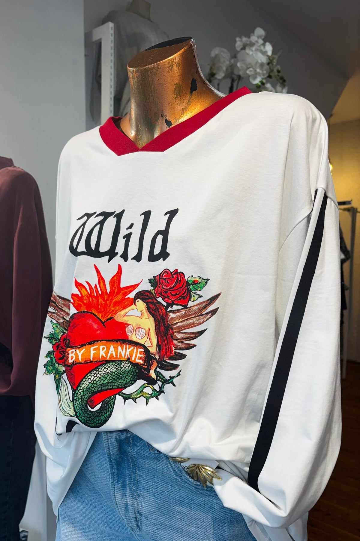 Wild Heart - White Long Sleeve
