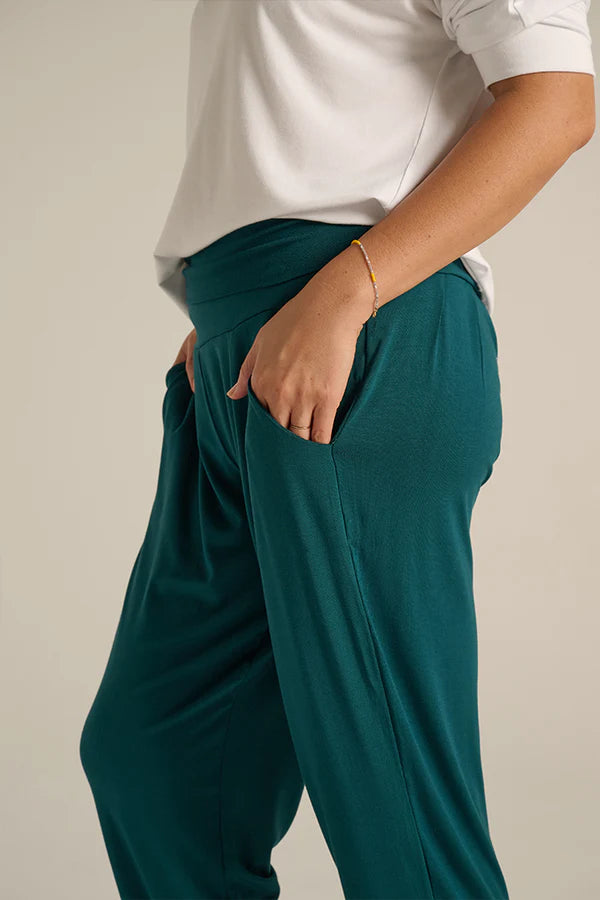Bamboo Slouch Pant  - Pine