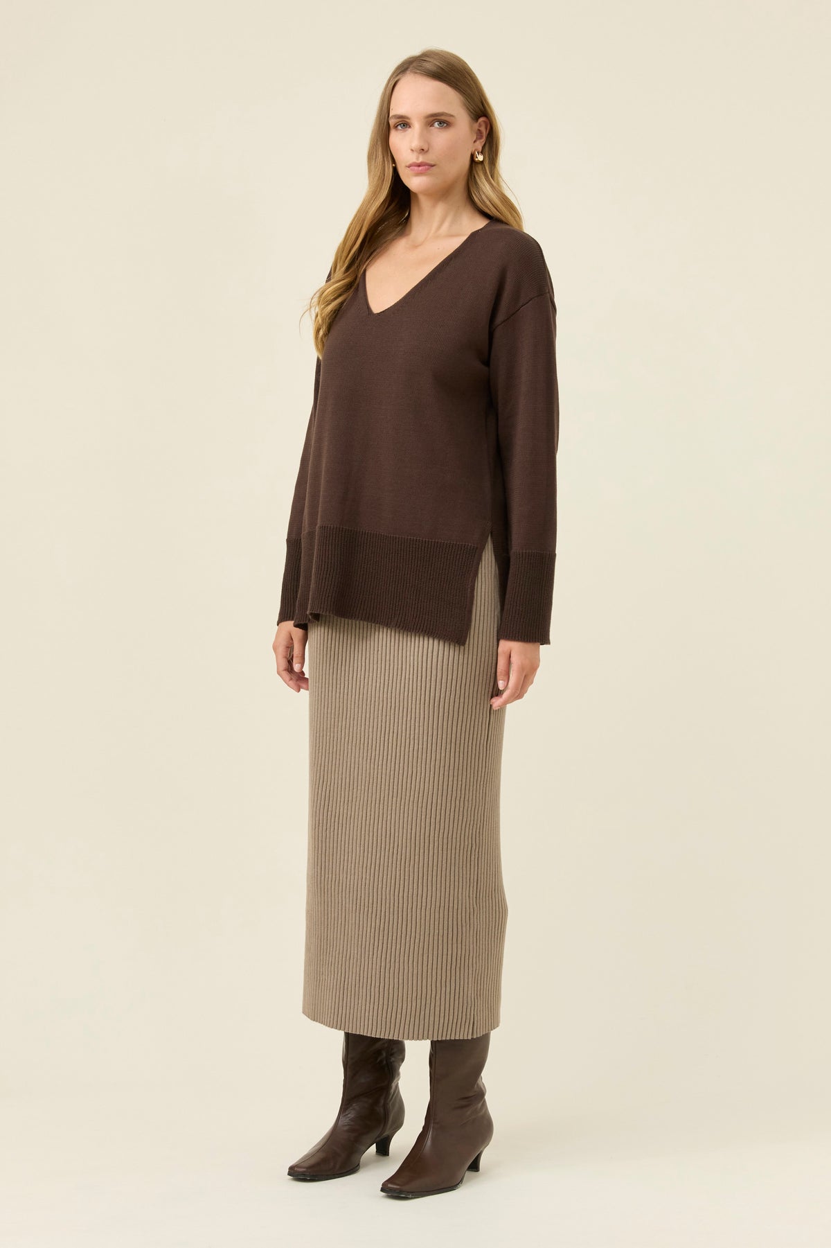 Darby Jumper - Chocolate