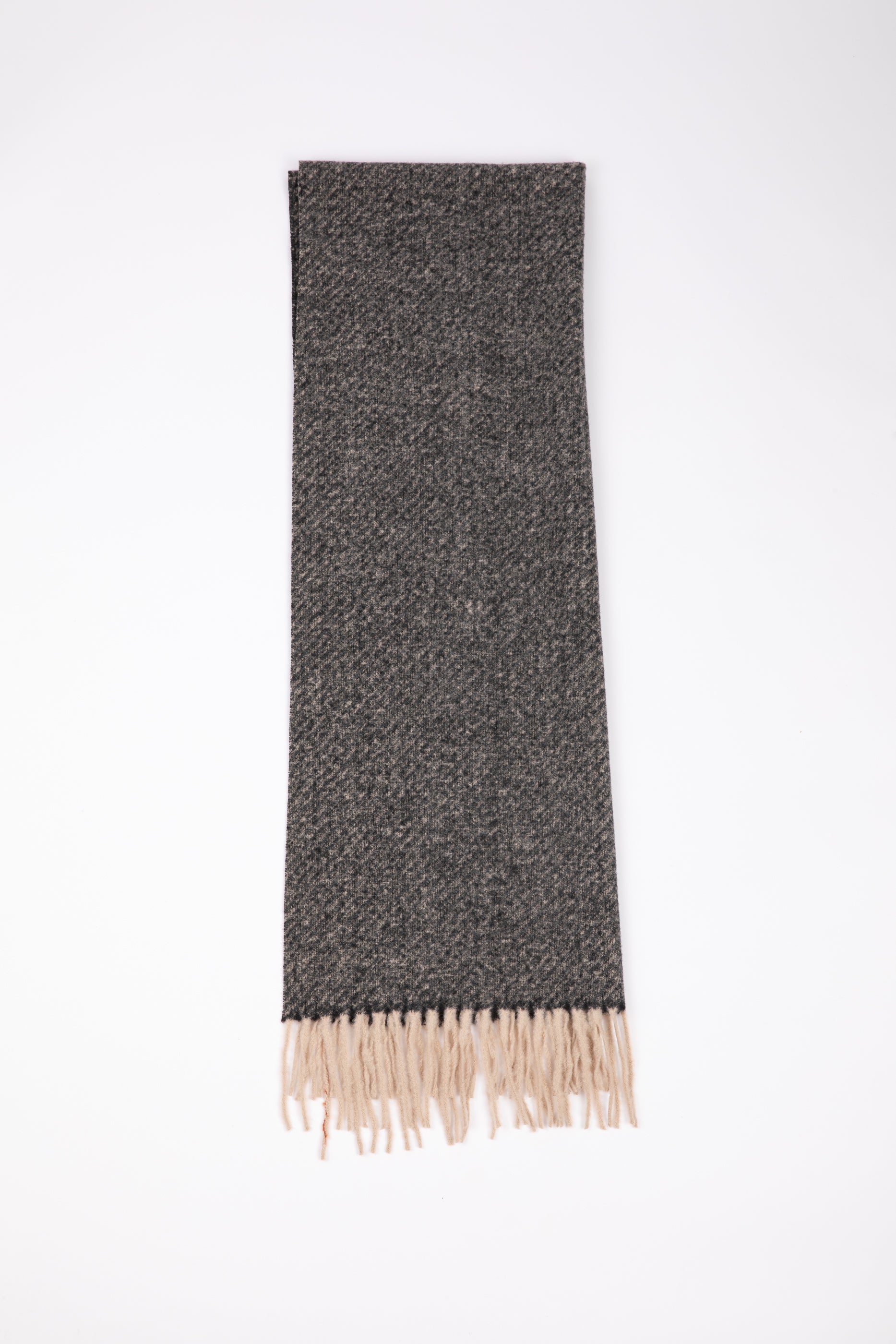 Addison Scarf - Olive , Camel and Charcoal