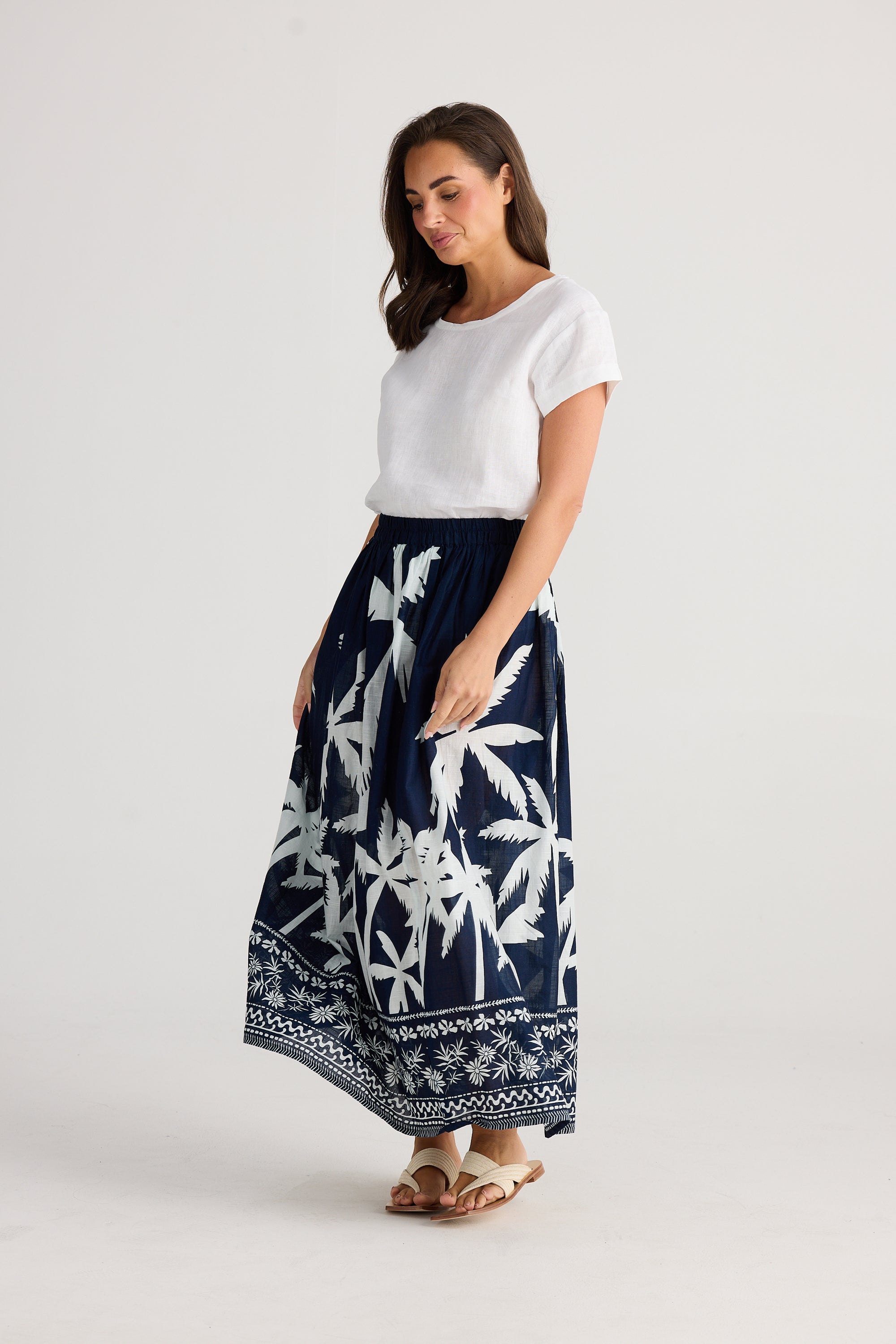 Fly Away Skirt - Blue Haven