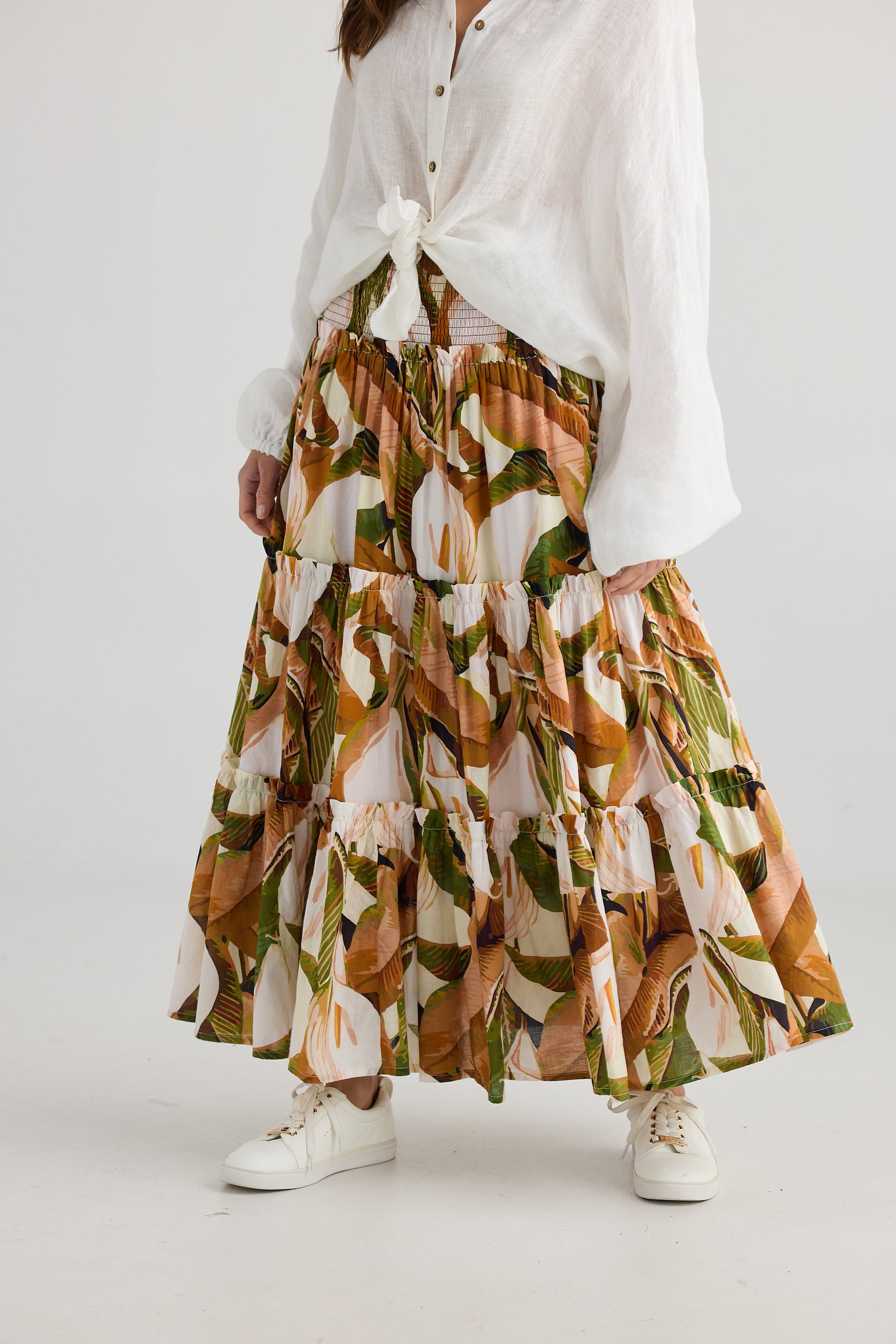 Pier Skirt - Autumn Jungle