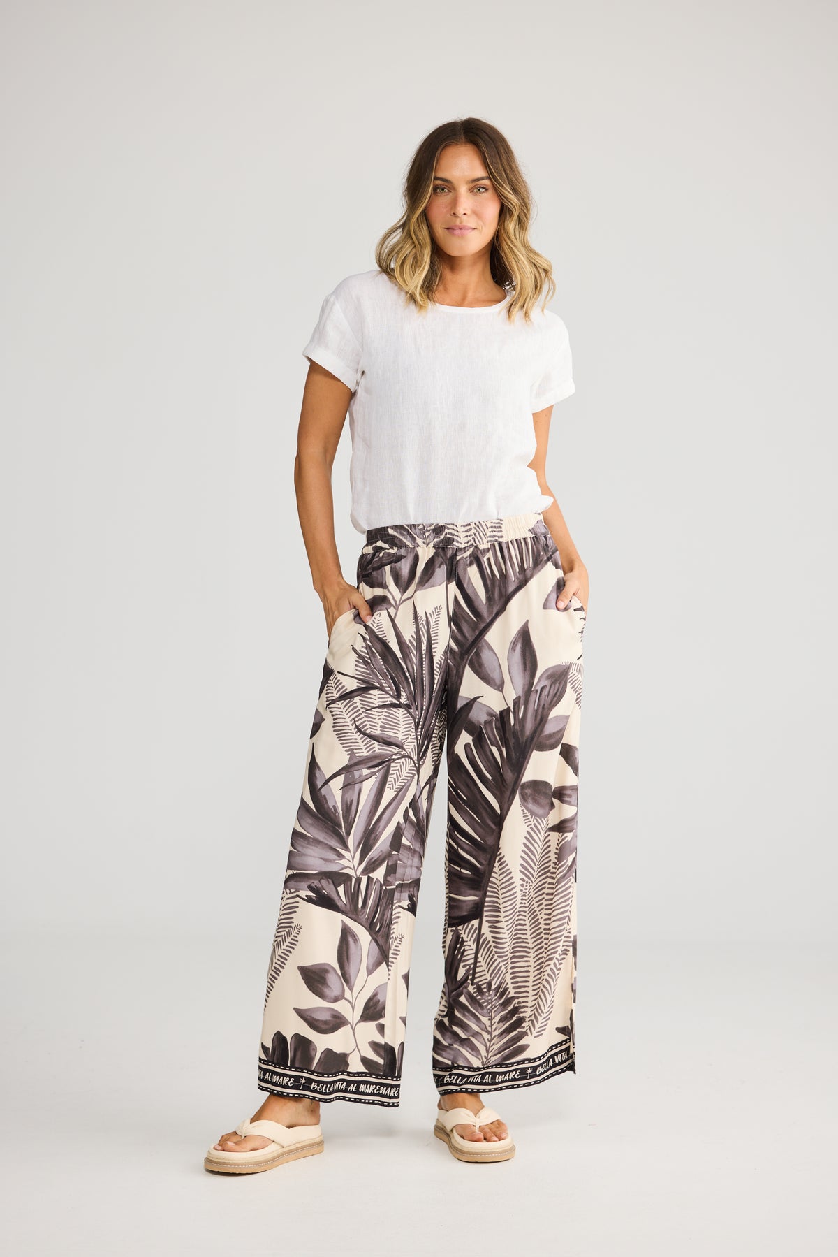 FlyAway Pant - Sunset Palms