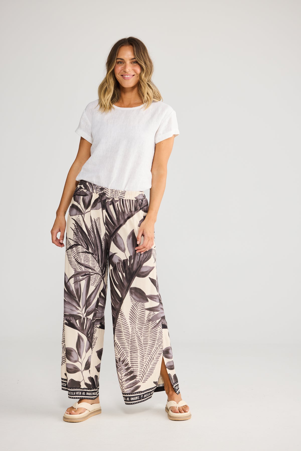 FlyAway Pant - Sunset Palms