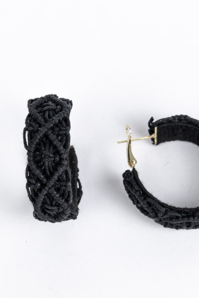 SALE - Barker Earrings - Black