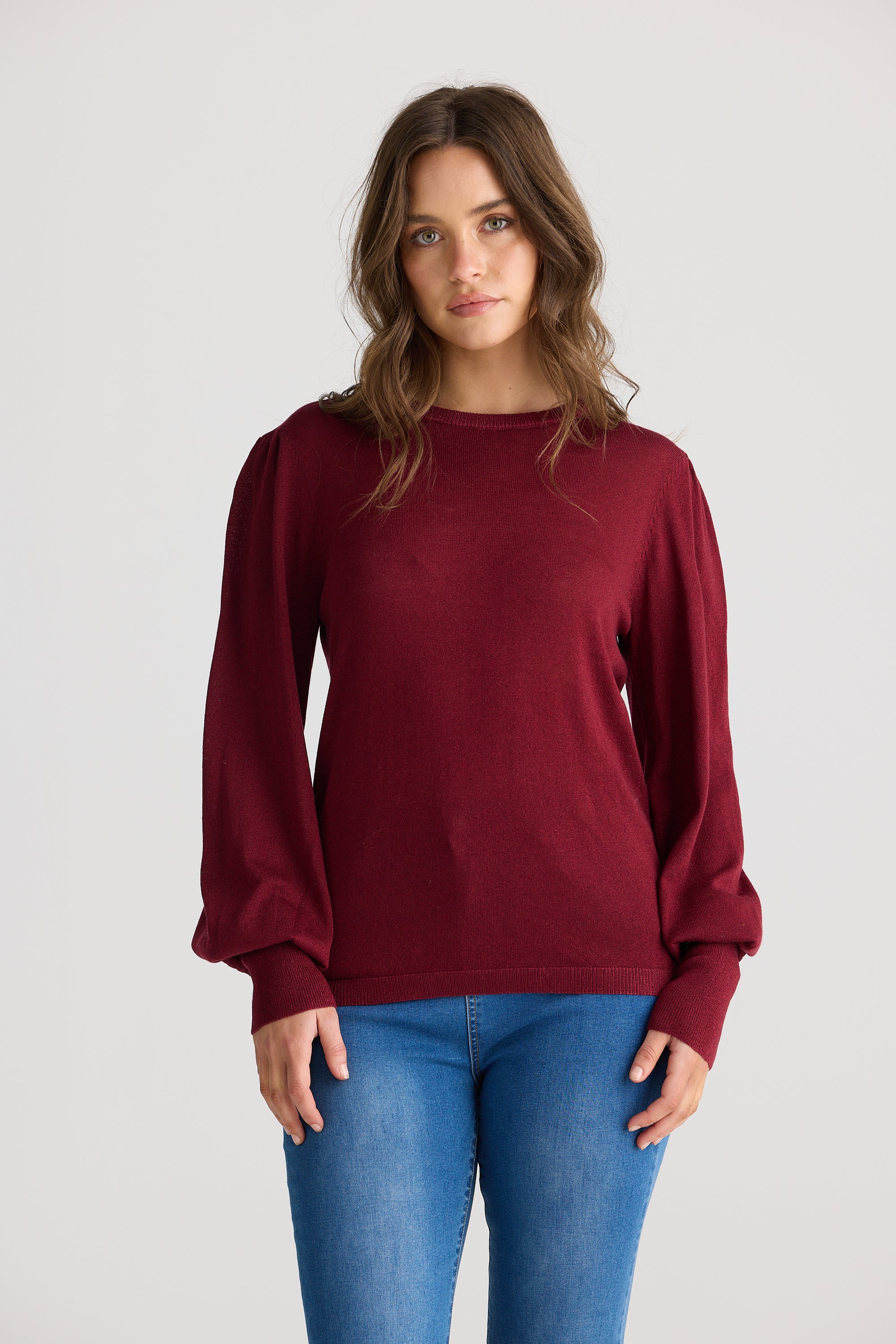 Electra Knit - Berry With Sparkle