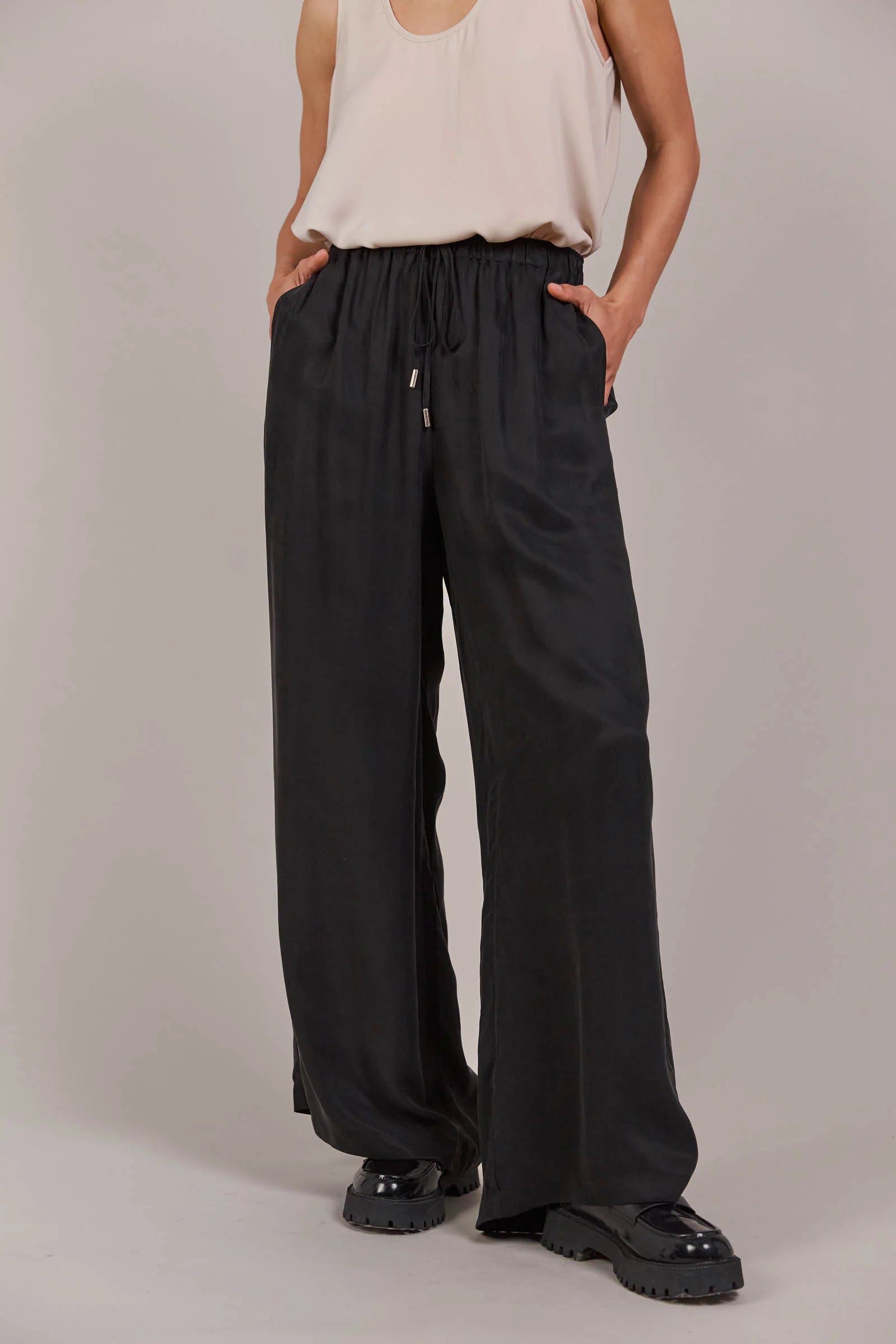 Eden Cupro Pant - Black