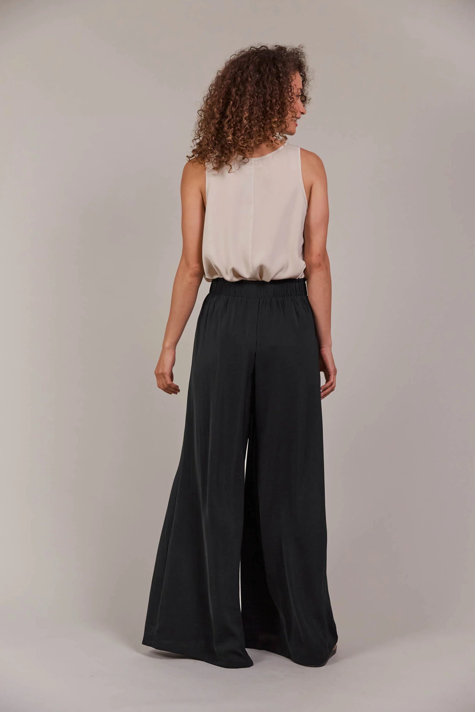 Eden Cupro Pant - Black