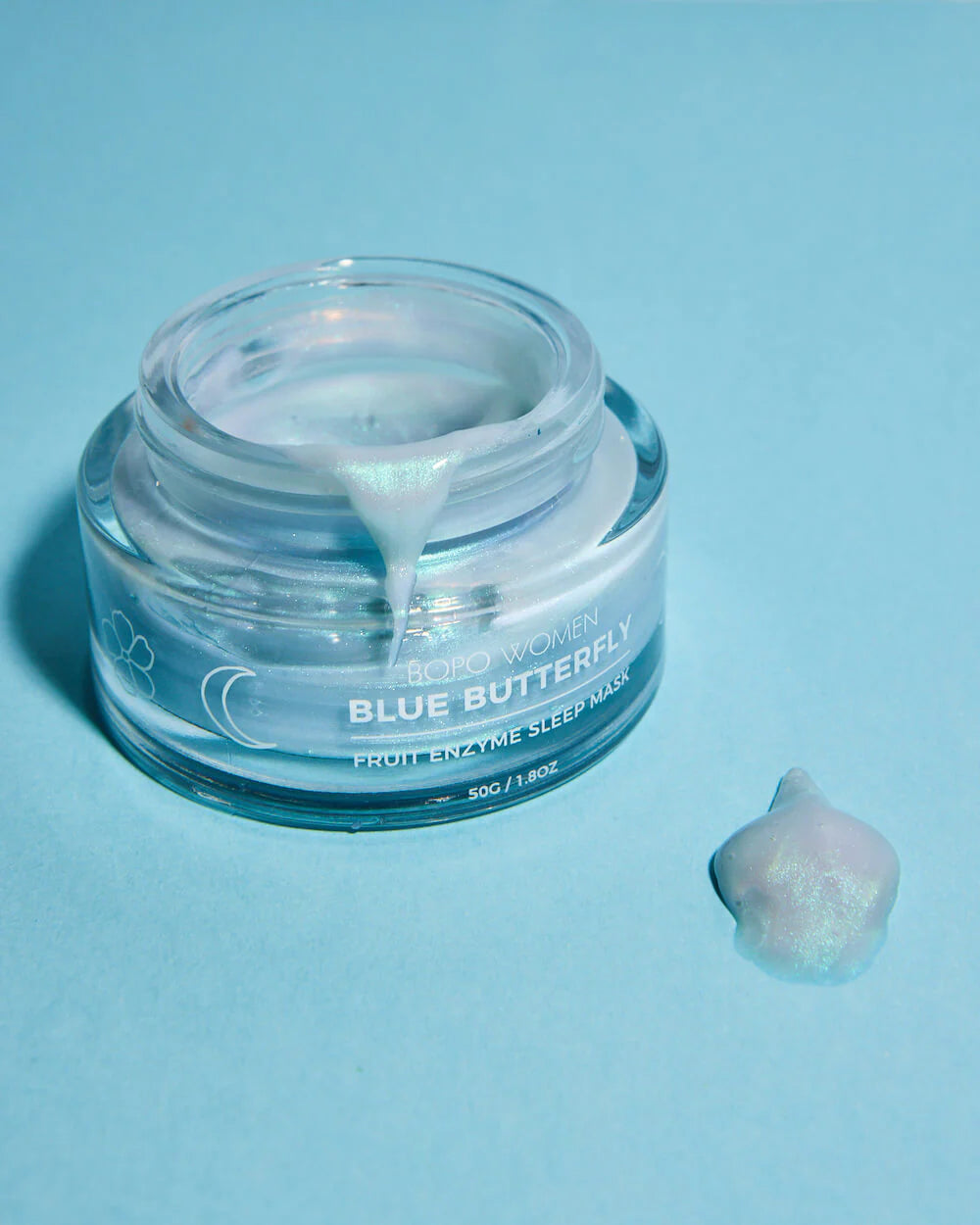 Bopo Blue Butterfly Fruit Enzyme Sleep Mask