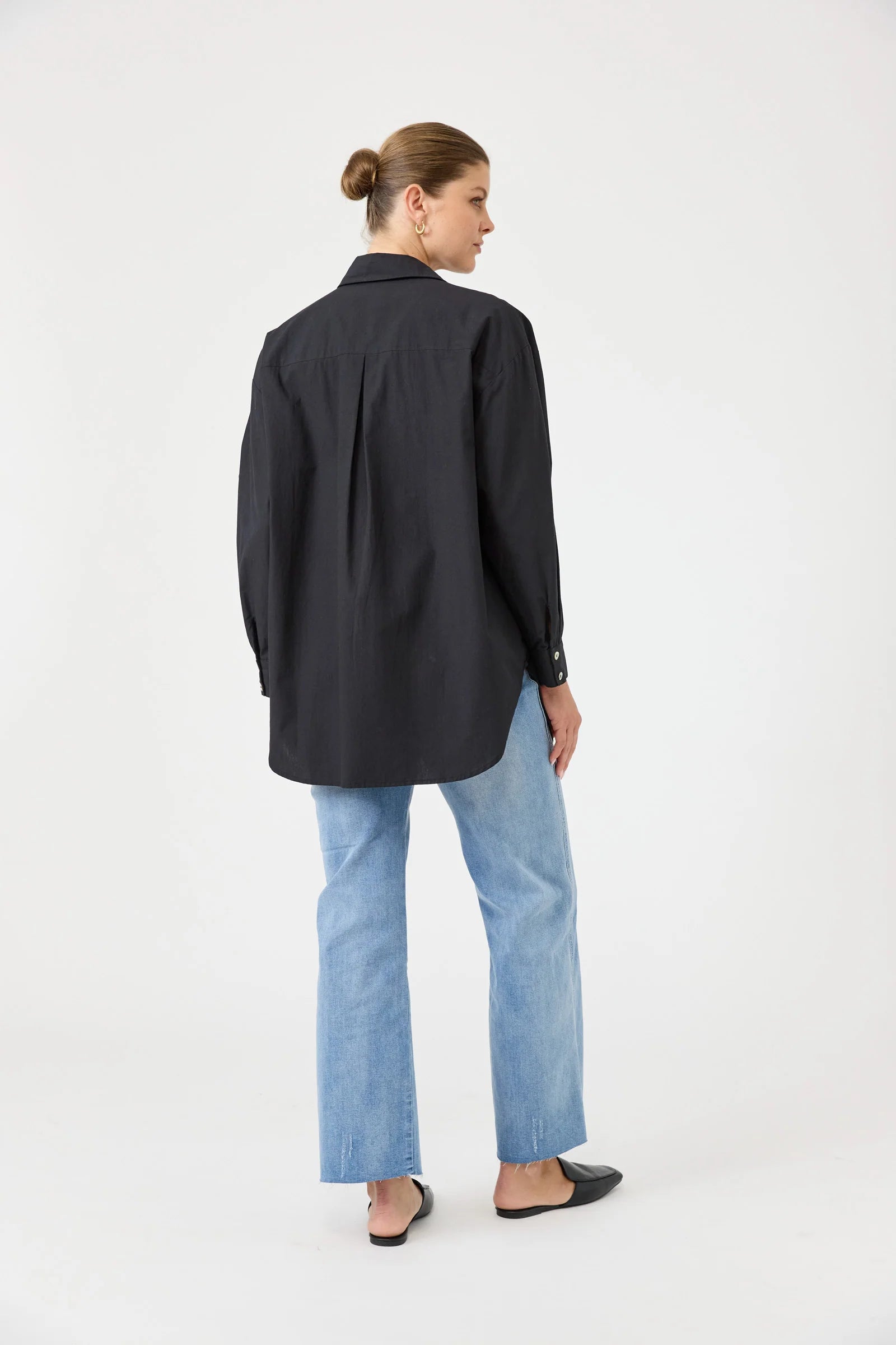 Studio Shirt Black cotton EB&Ive