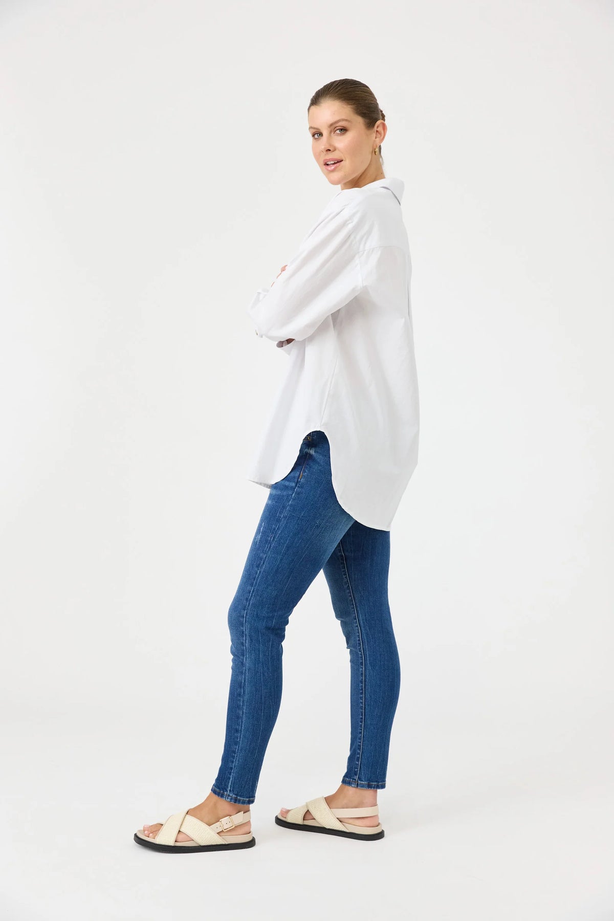 Studio Shirt White cotton EB&amp;Ive