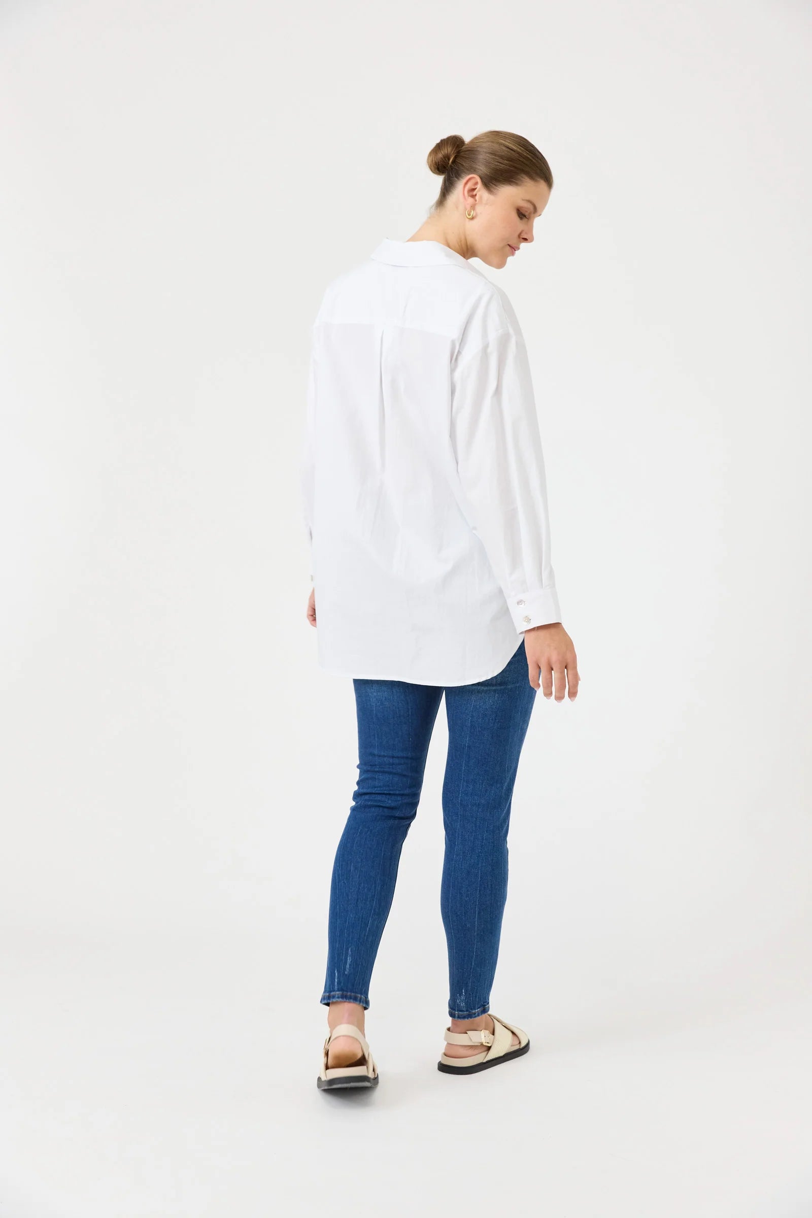 Studio Shirt White cotton EB&Ive