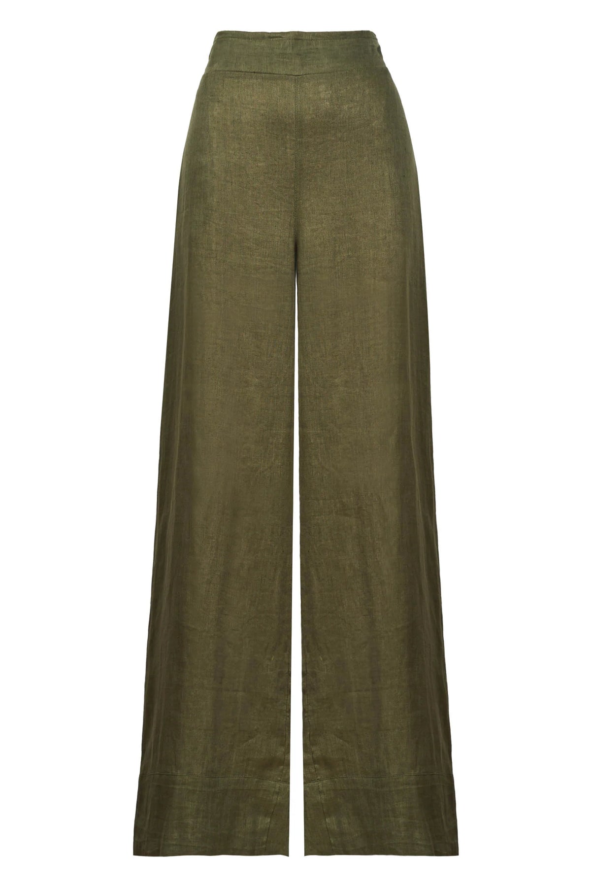 Studio Linen Pant - Khaki