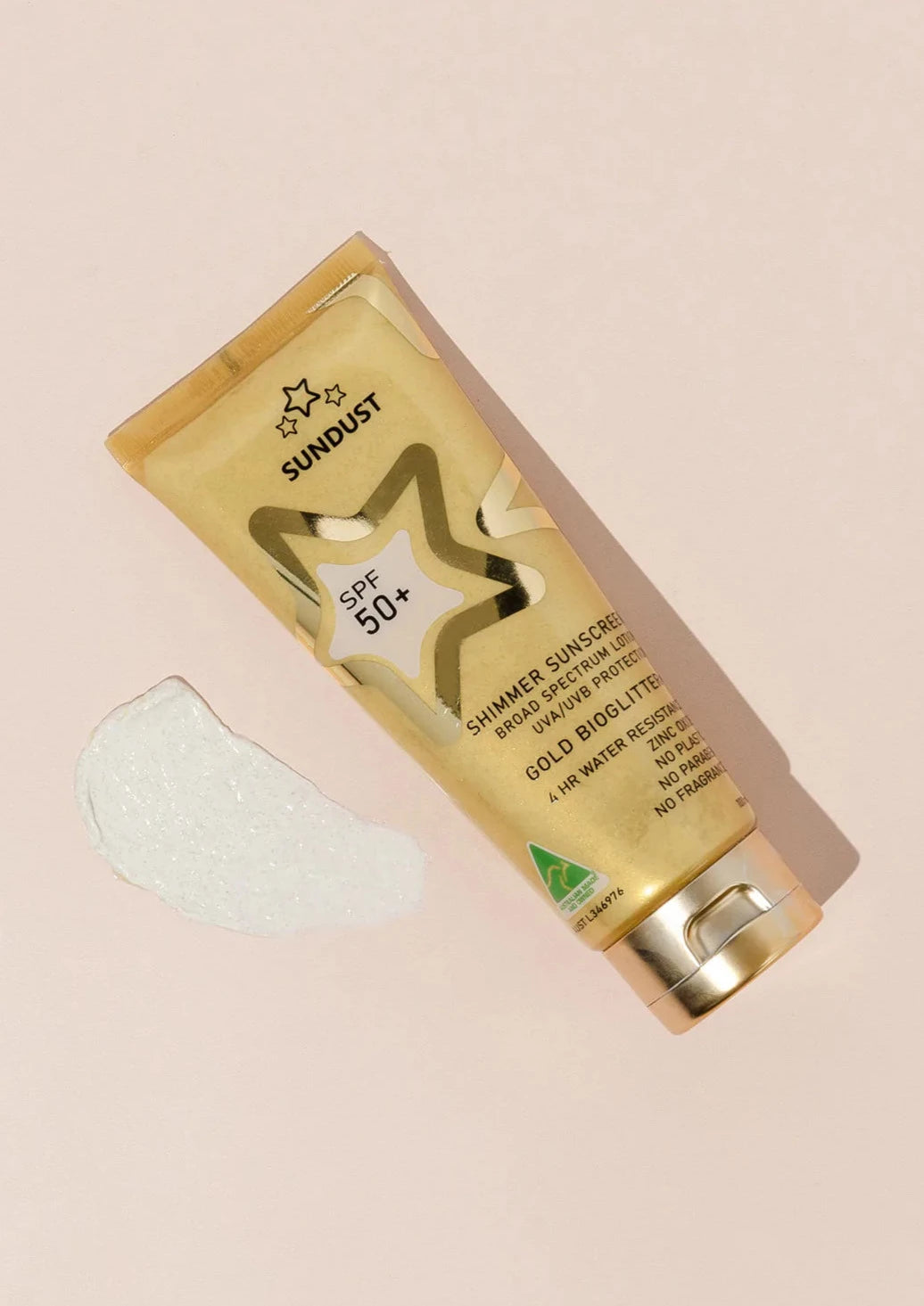 Sundust Gold Bio Shimmer SPF50+ Sunscreen