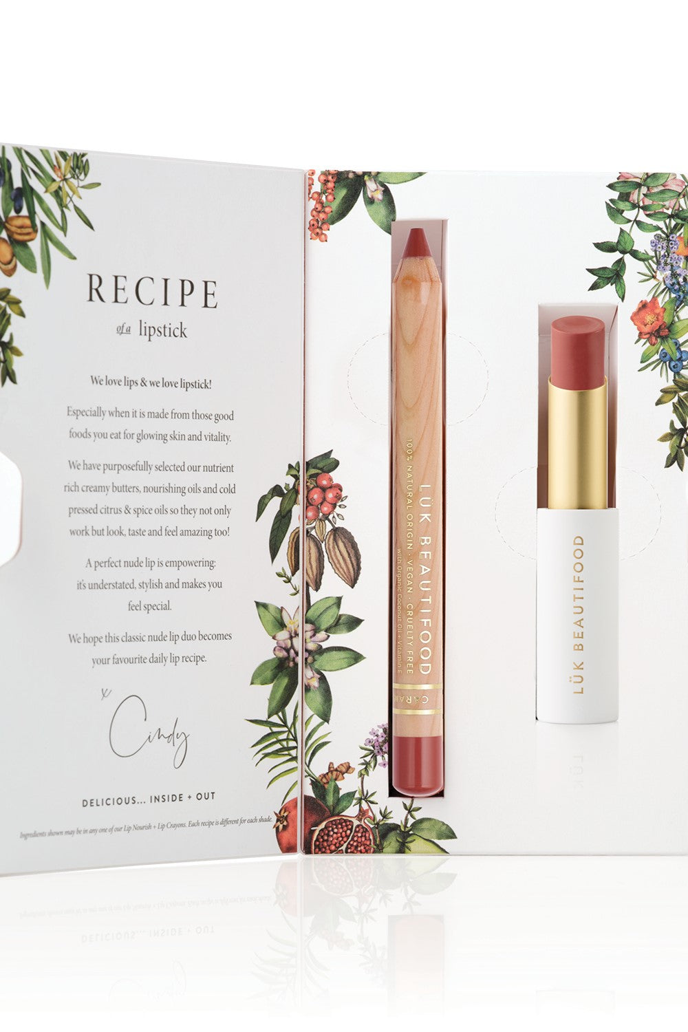 Recipe of a Lipstick - Nude Pink Duo