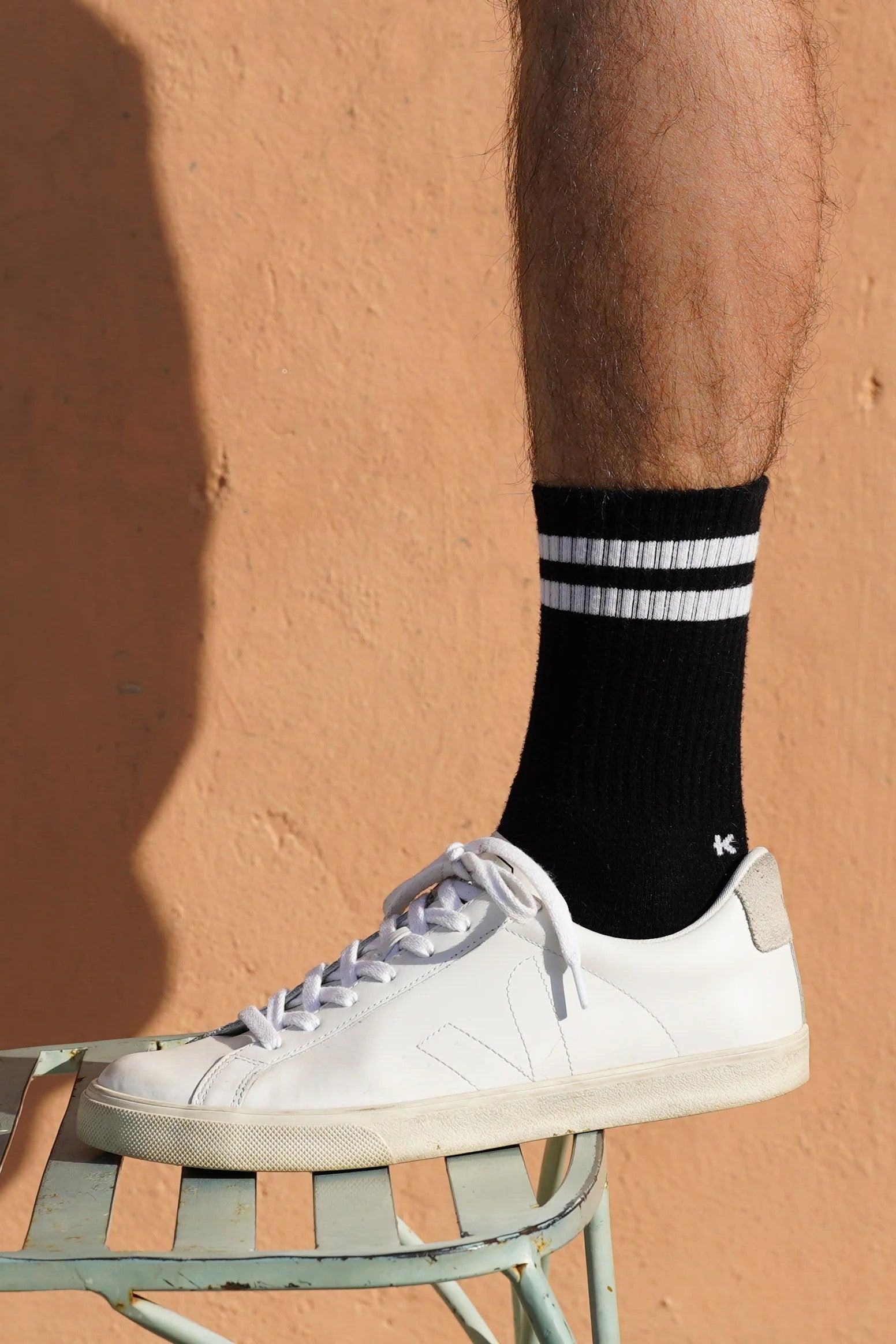 KLUE Cotton Tennis Socks | Black