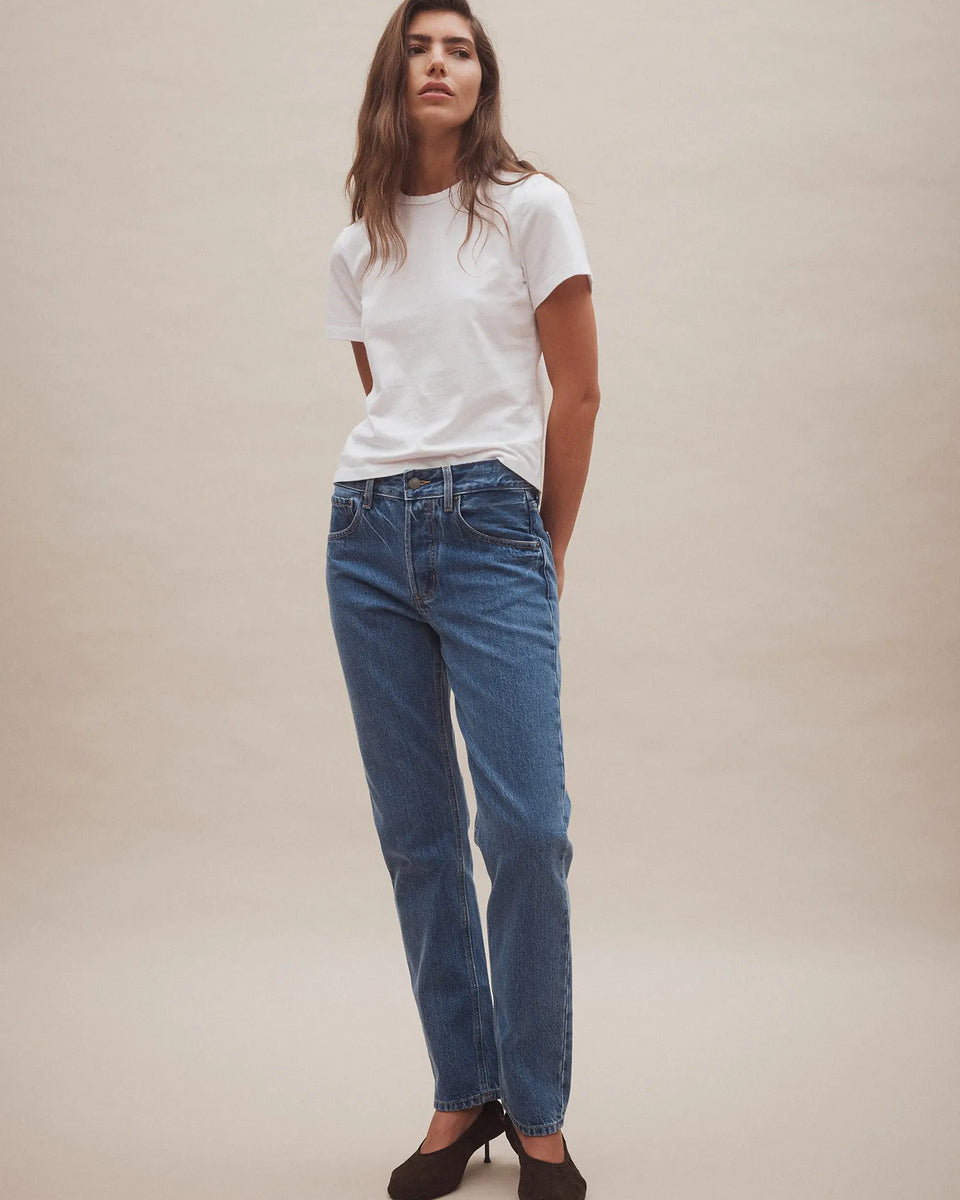Erica Straight Jean - Bluestone