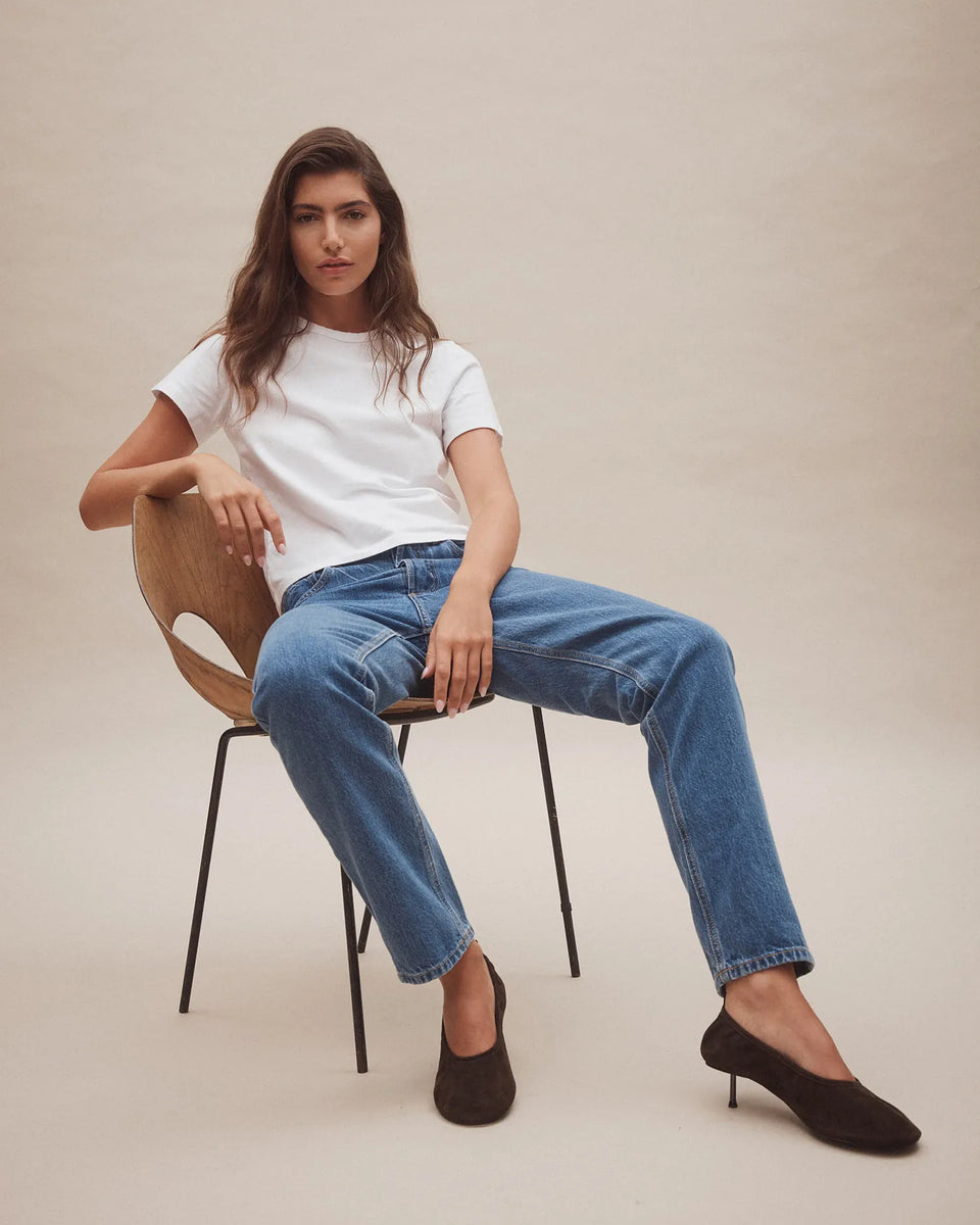Erica Straight Jean - Bluestone