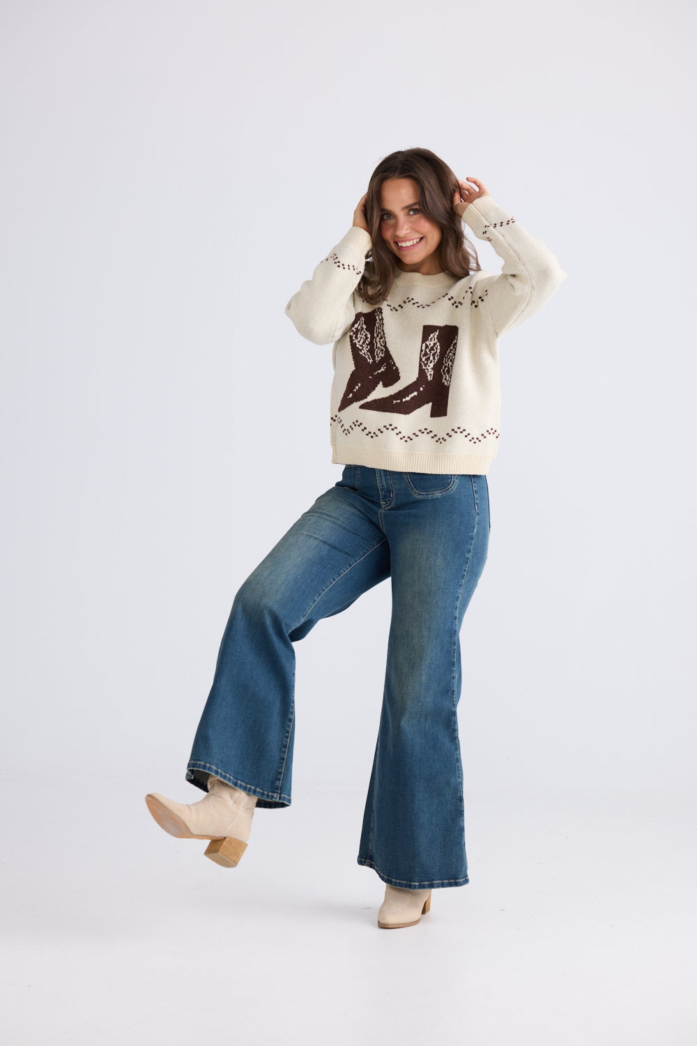 Boot Jive Knit Jumper