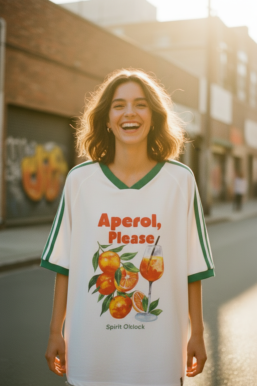Aperol Please - Front On Close Up