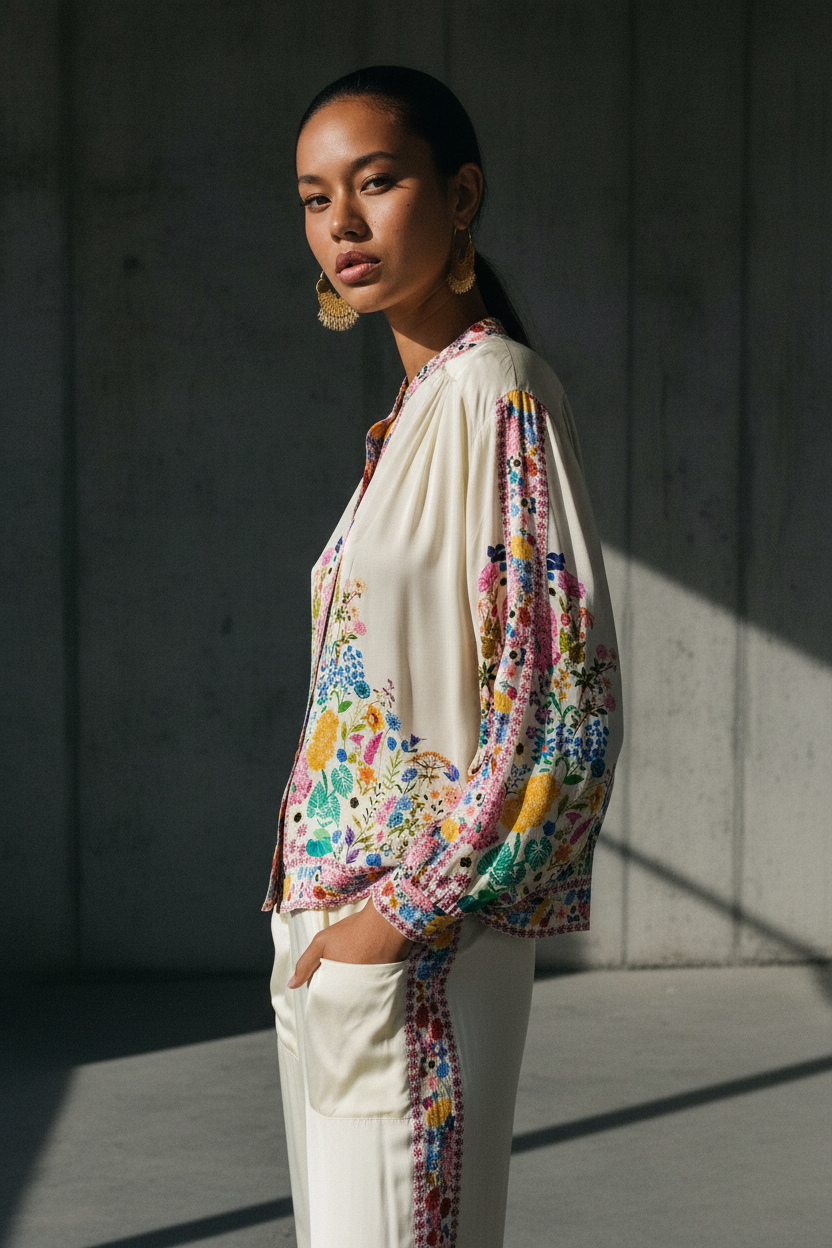 Delicia Shirt - Edgy Editorial