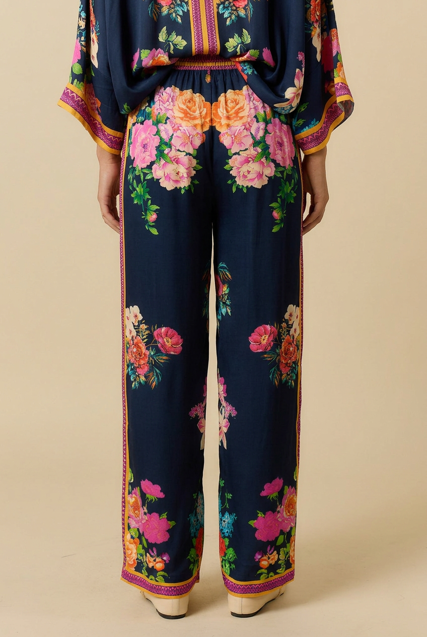 Liberte Pant - Dark Navy Floral