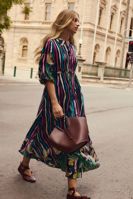 Cambridge Maxi Shirt Dress