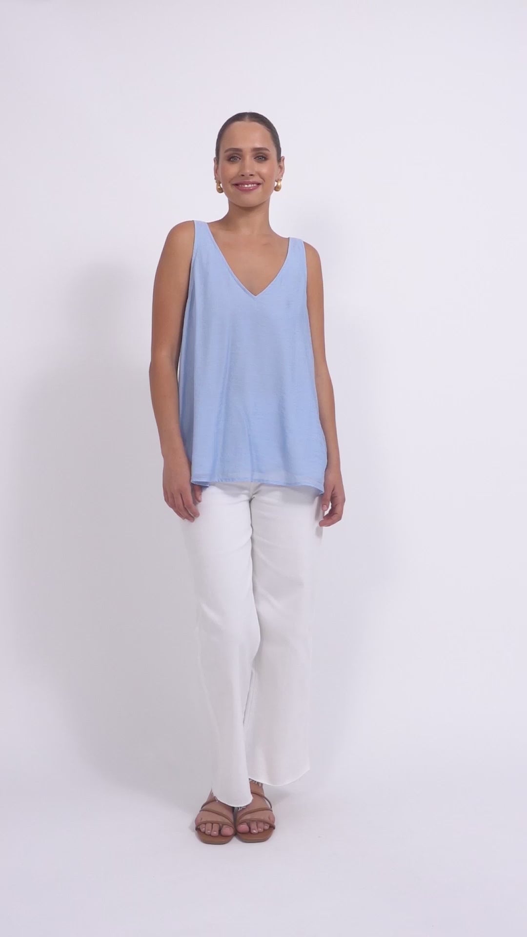 Baja Tank - Safira Blue