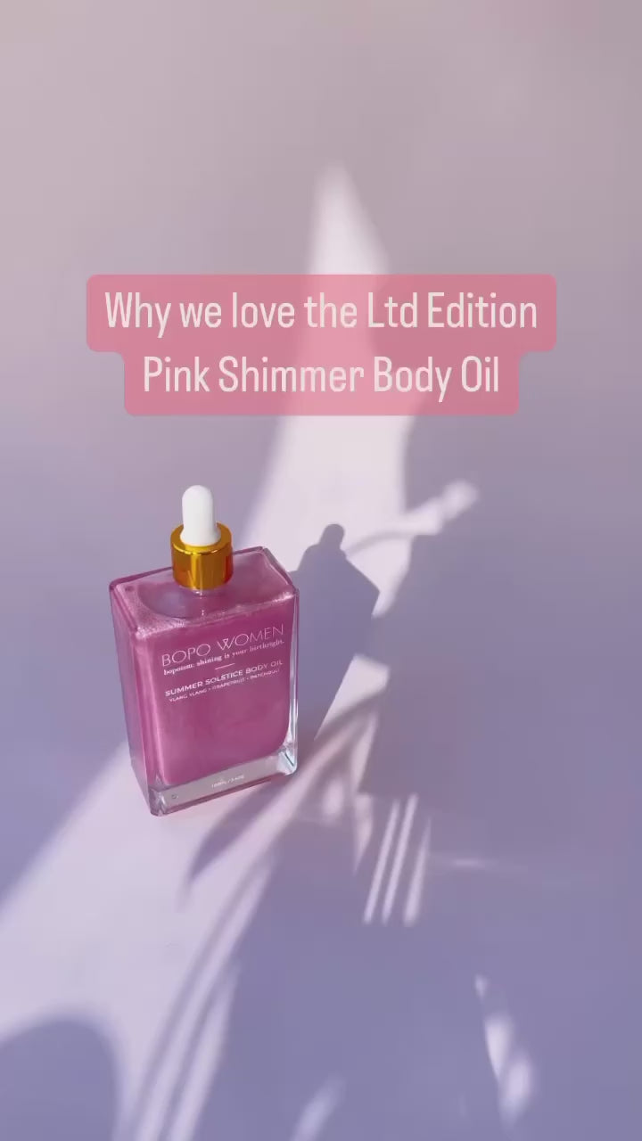Summer Solstice Body Oil - Pink
