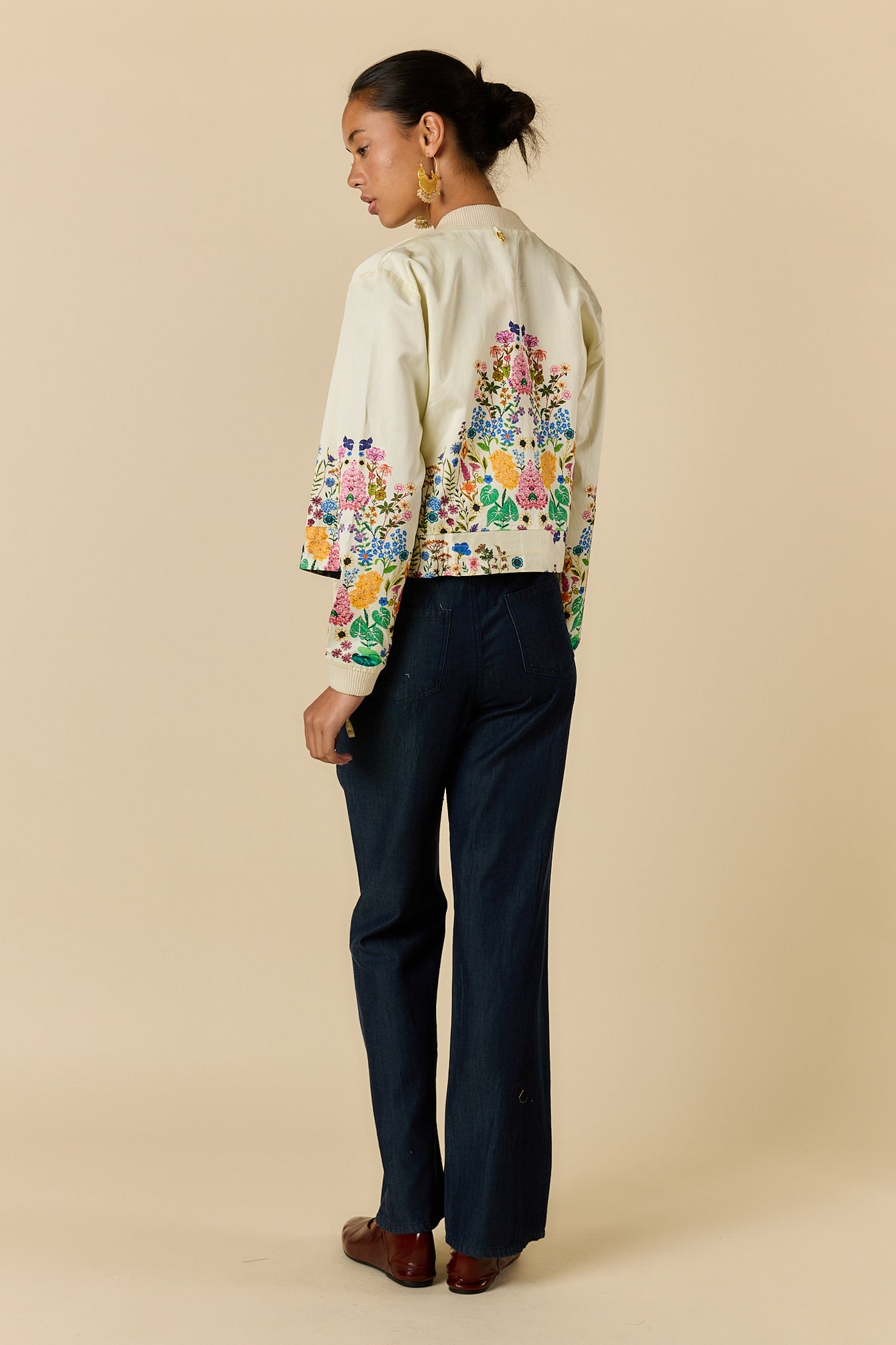 Delicia Bomber Jacket - Cream