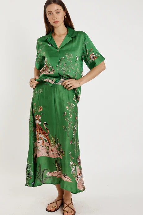 Machali Skirt - Emerald