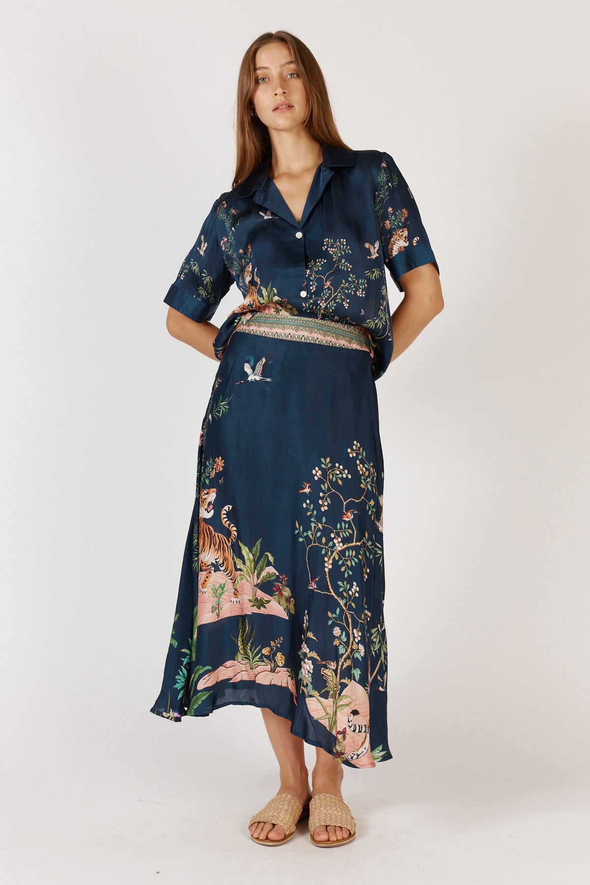 Machali Skirt - Navy