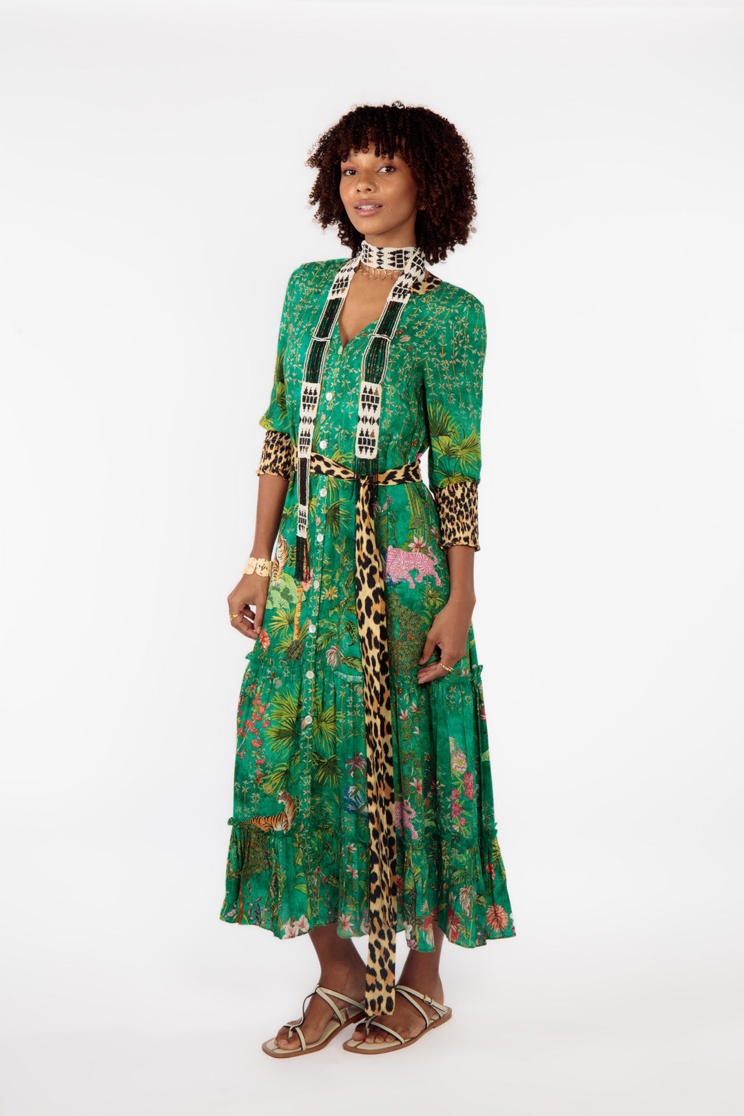 Nouvea Maxi Dress - Emerald