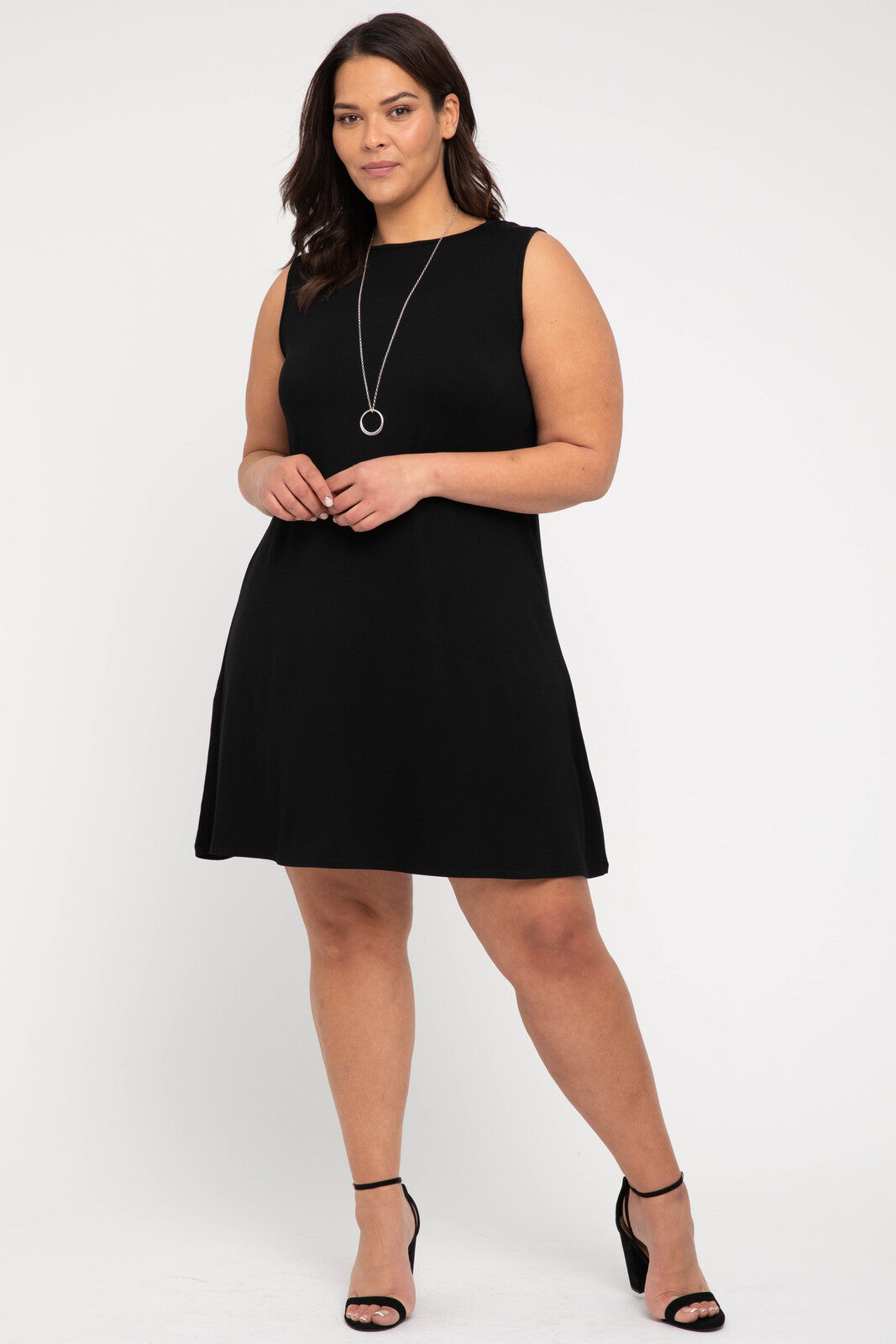Bamboo Adele Dress - Black-Dresses-Bamboo Body-fox-and-scout.myshopify.com