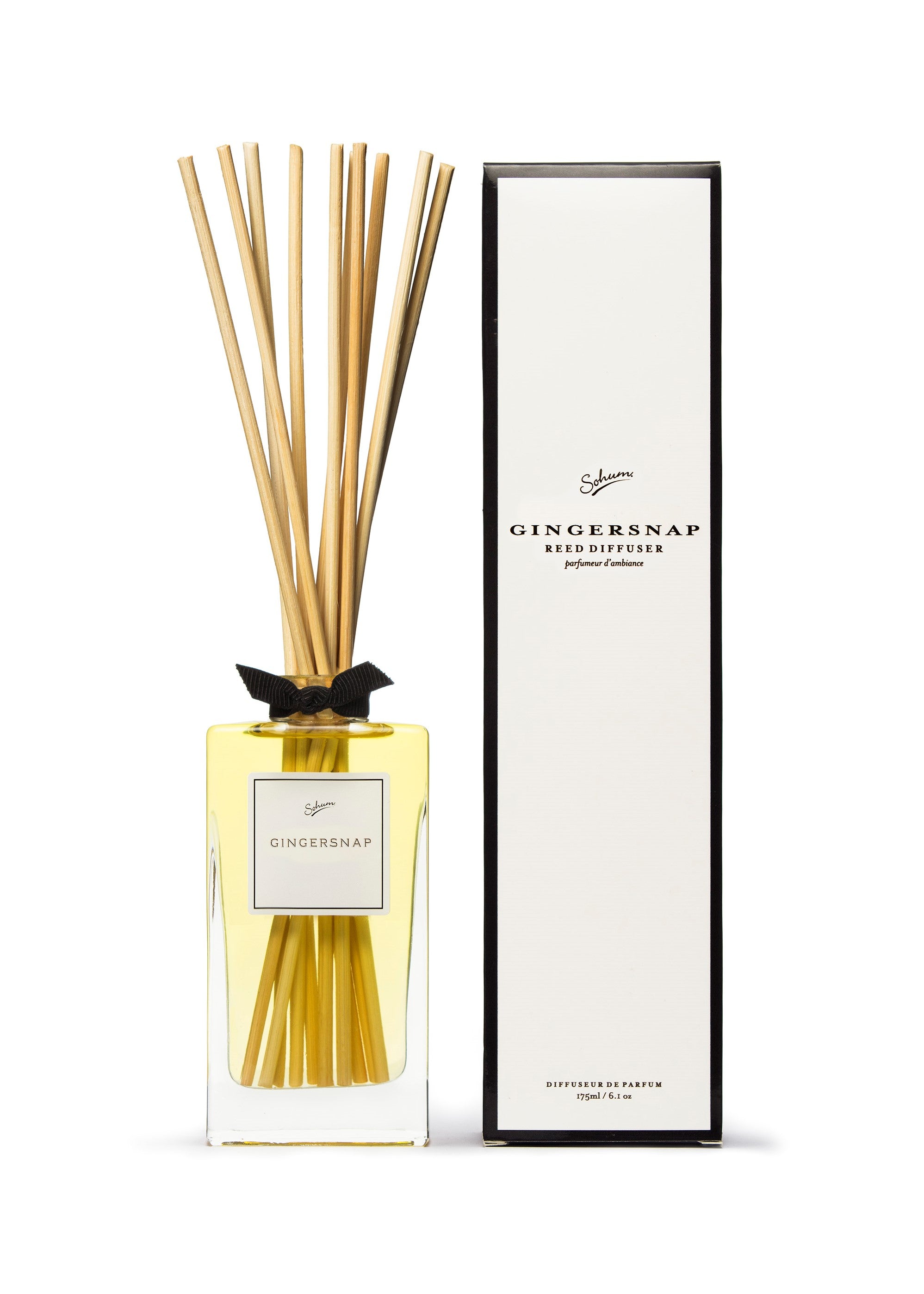 Reed Diffuser - Gingersnap-Candle-Sohum-fox-and-scout.myshopify.com
