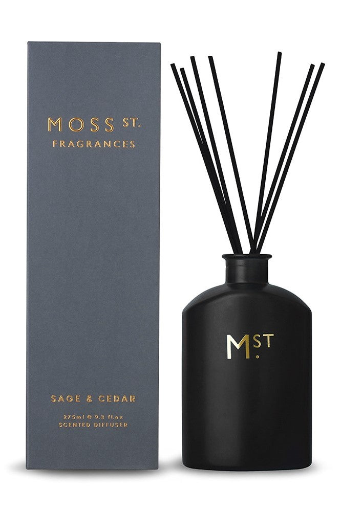 Moss St Diffuser - Sage & Cedar