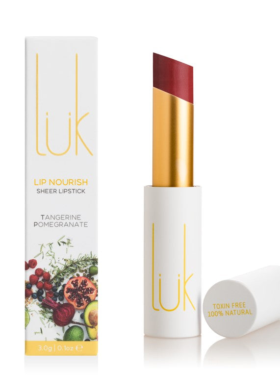 Tangerine Pomegranate Lip Nourish - 100% Natural-Body-Lip Nourish-fox-and-scout.myshopify.com