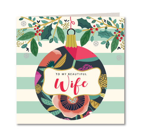 To My Beautiful Wife - Blank - SOUL uk - Cards - FOX AND SCOUT 