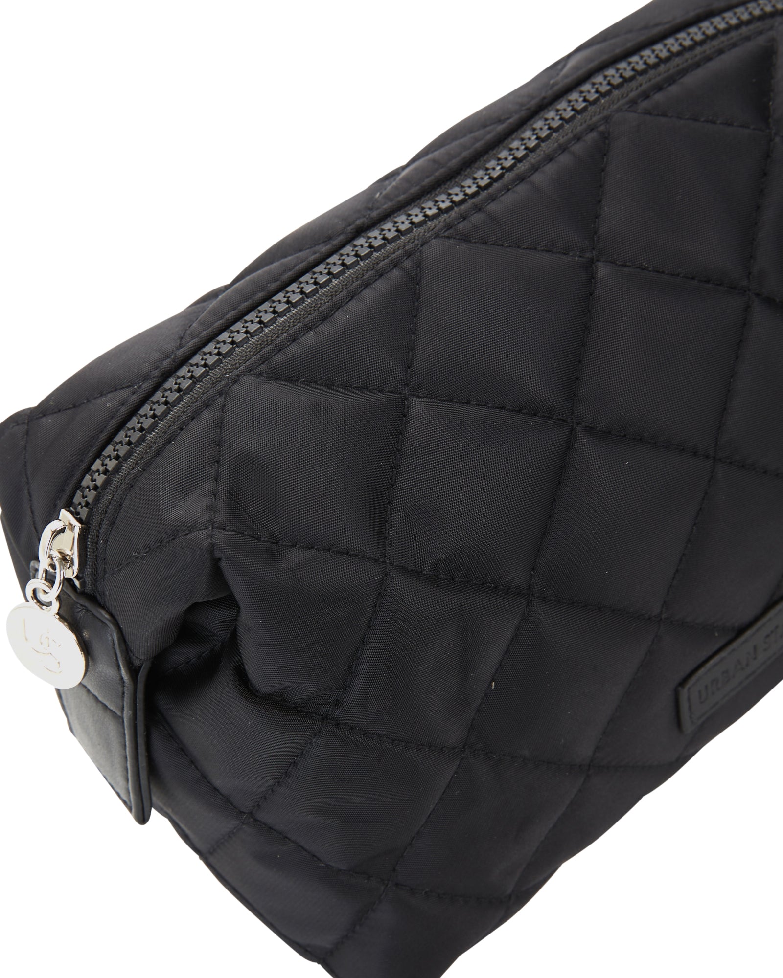 SALE - Kelsey Quilted Cosmetic Bag - Black