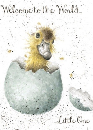 Welcome To The World - Blank-Cards-Wrendale Designs-fox-and-scout.myshopify.com