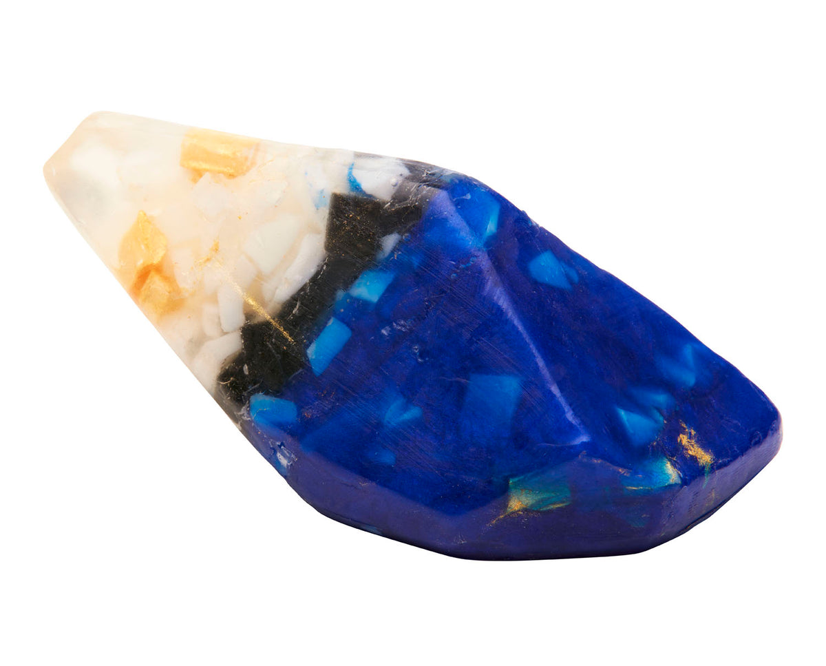 Lapis Crystal Soap - with hidden gemstone!
