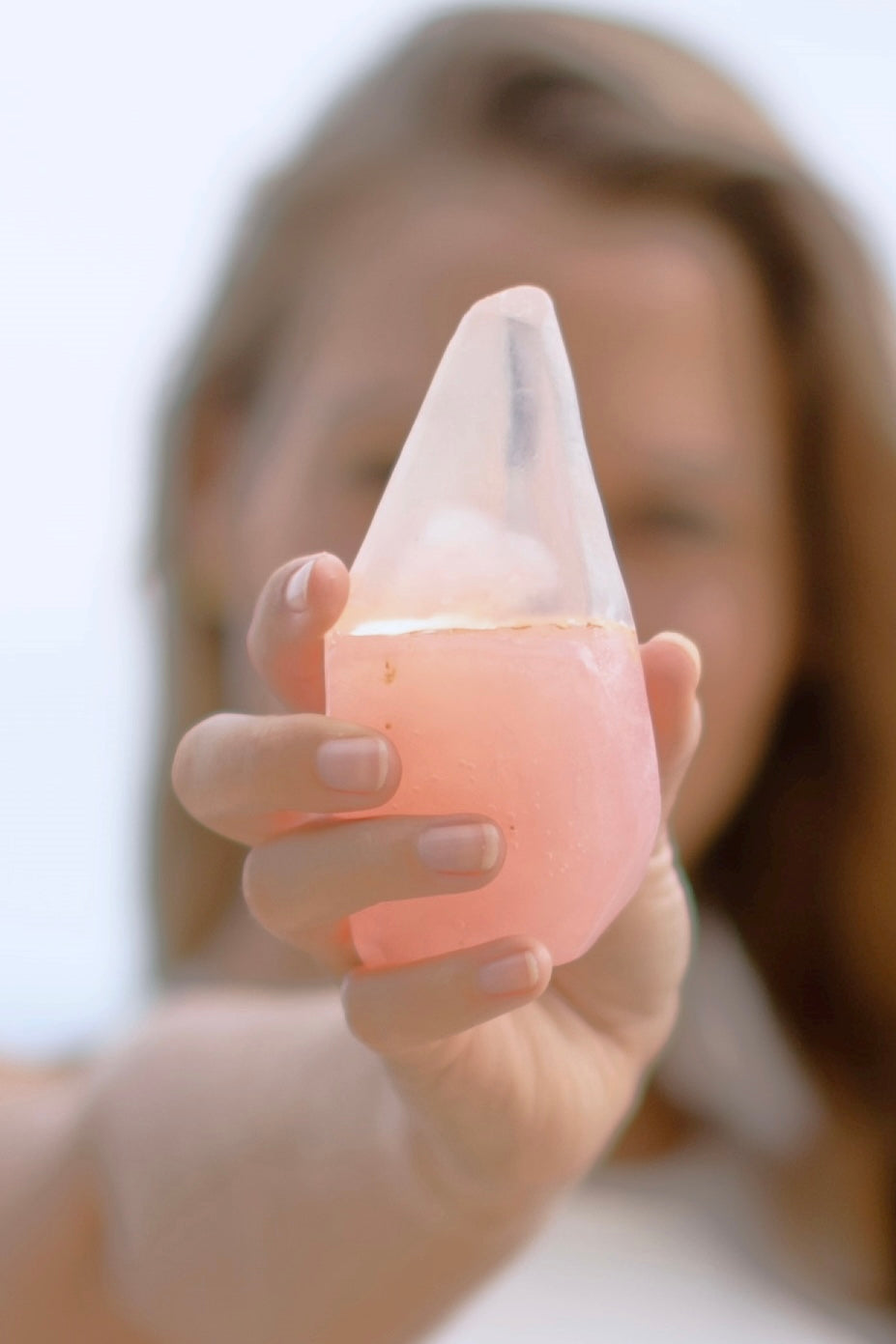 Rose Quartz Crystal Soap - with hidden gemstone!